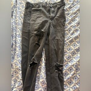 American Eagle Charcoal Dream Jeans